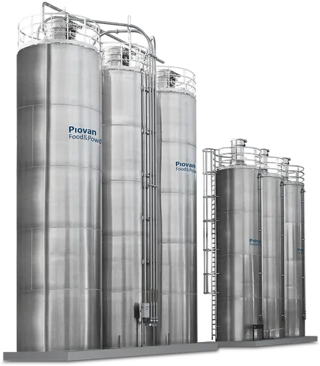 Silos de armazenagem Piovan
